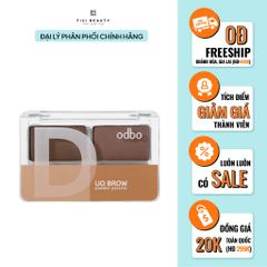 Bột Tán Chân Mày Odbo Tone Tự Nhiên Duo Brow Powder