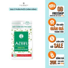 Giấy Thấm Dầu Acnes Trà Xanh 100 Tờ