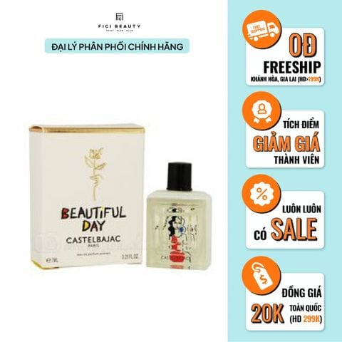 Nước hoa Castelbajac Beautiful Day EDP Ouibeaute 7ml