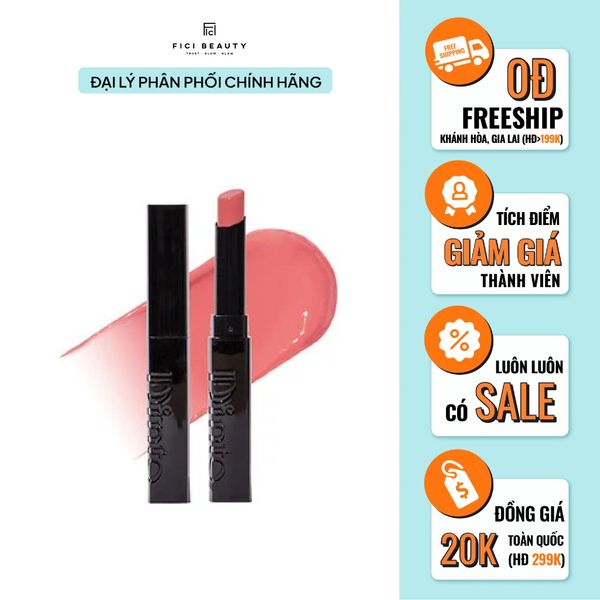 Son dưỡng màu Thuần Chay Dinto Bronte Melting-Glow Lip Balm