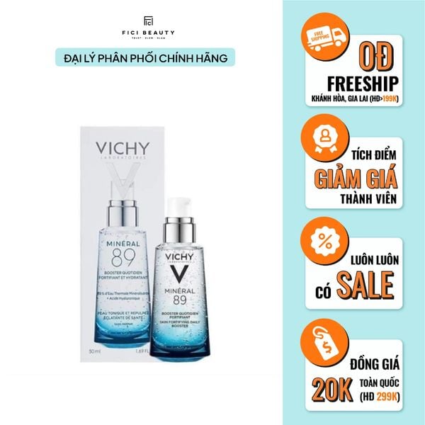 Tinh Chất Serum Vichy 89 Khoáng Chất Phục Hồi Chuyên Sâu