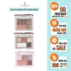 Bảng Phấn Mắt 5 Ô VEECCI Gợn Sóng Nước Veecci Dream Summer Eye Shadow