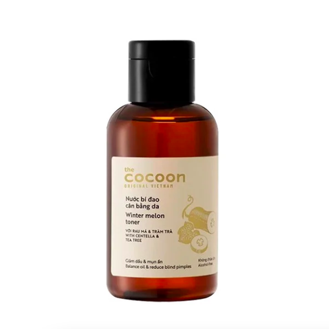 Nước Hoa Hồng Cân Bằng Da Chiết Xuất Bí Đao The Cocoon Winter Melon Toner 140ml