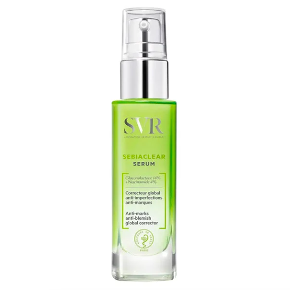 Tinh Chất Giảm Mụn Làm Mờ Thâm Sạm & Mềm Mịn Da SVR Sebiaclear Serum 30ml