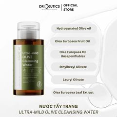 Nước Tẩy Trang ULTRA-MILD OLIVE CLEANSING WATER Của Dr.Ceutics 500ml