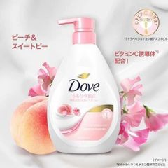 Sữa Tắm Dove Hương Đào & Đậu Ngọt 470g