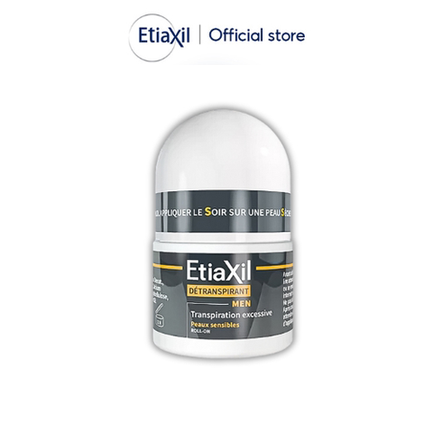 Lăn Khử Mùi Etiaxil Detranspirant Men Peaux Sensibles Roll-On 15ml