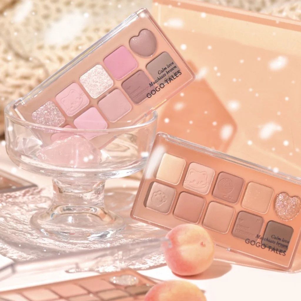 GOGO TALES Bảng Phấn Mắt 10 ô Sweet Misty