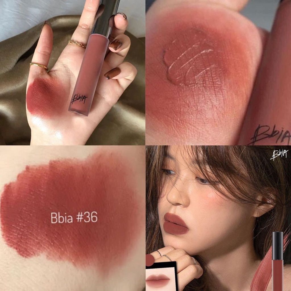 Son Kem Lì, Lên Màu Siêu Chuẩn Bbia Last Velvet Lip Tint 5g