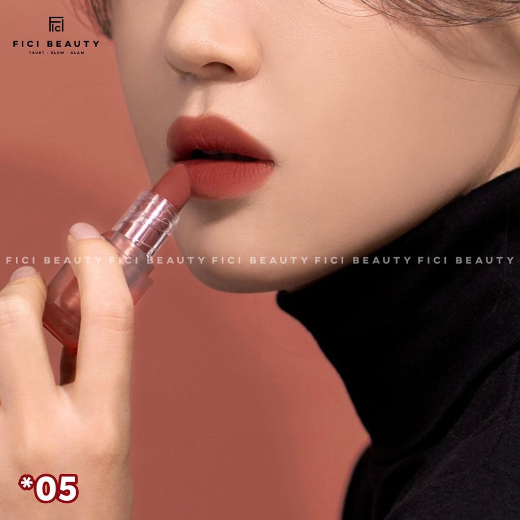 Son Thỏi Lì, Mịn Mượt Nhẹ Môi Bbia Last Powder Lipstick