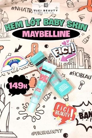 Kem Lót Làm Mịn Da, Che Khuyết Điểm, Se Khít Lỗ Chân Lông Maybelline Baby Skin Pore Eraser 22ml