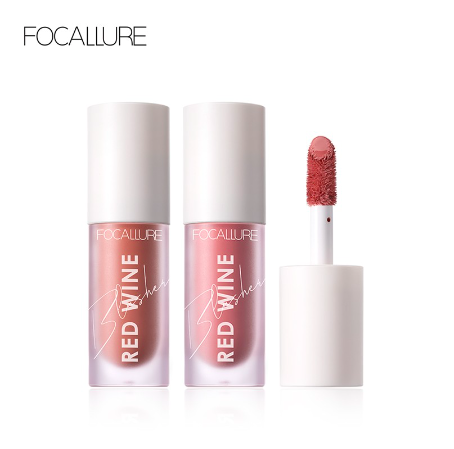 Má Hồng Dạng Kem Focallure Hangover Red Wine Blusher FA89