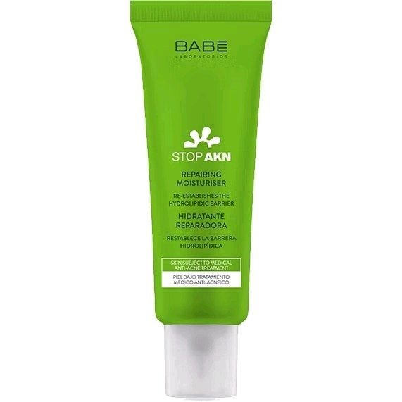 Kem Dưỡng Ẩm Phục Hồi Cho Da Mụn Laboratorios BABE Stop AKN 50ml