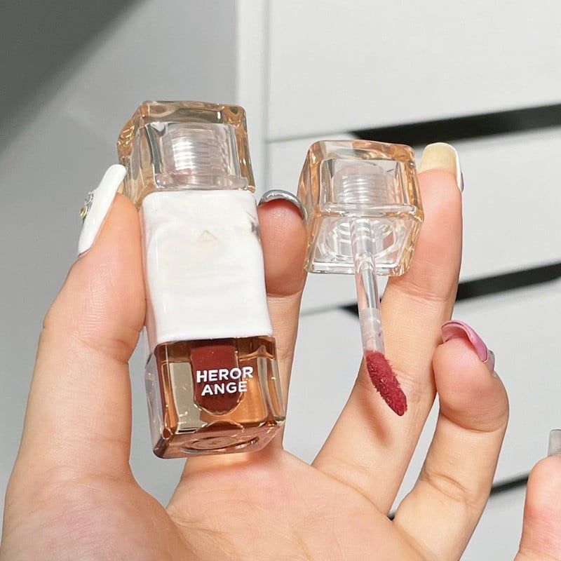HERORANGE Son Kem Bóng Mirror Lip Glaze