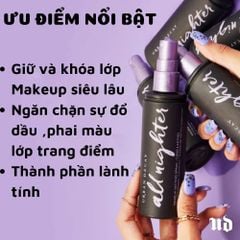 Xịt Khoá Nền Make Up Urban Decay All Nighter Long Lasting Makeup Setting Spray 15ml