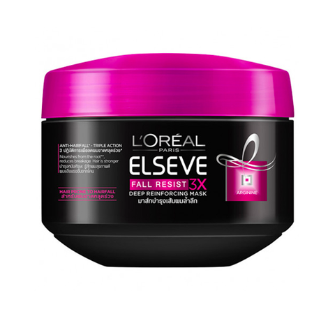 Kem Ủ Ngăn Ngừa Tóc Gãy Rụng L'oreal Elseve Fall Resist 3X Deep Reinforcing Mask 200ml
