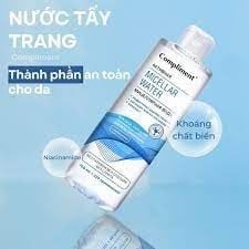 Nước Tẩy Trang Dành Cho Da Dầu Compliment Micellar Water Active 400ml