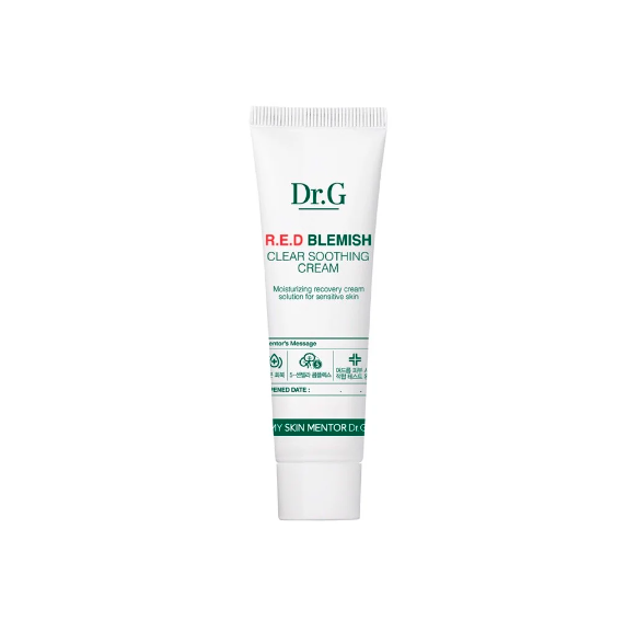 Kem Dưỡng Ẩm Làm Dịu Da, Phục Hồi & Giảm Đỏ Da Dr.G R.E.D Blemish Clear Soothing Cream 70ml