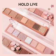 Bảng Mắt 8 ô HOLD LIVE Shining Star Eyeshadow Palette HL421 - Tone 202 Caramel Black Tea