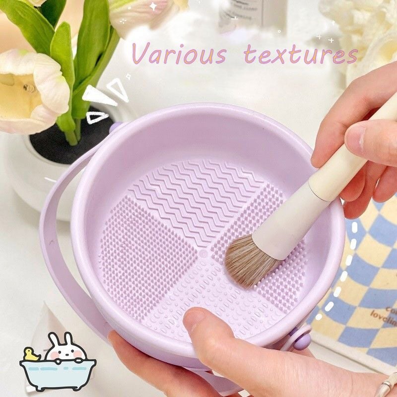 Dụng Cụ Vệ Sinh Cọ/mút makeup (giỏ)