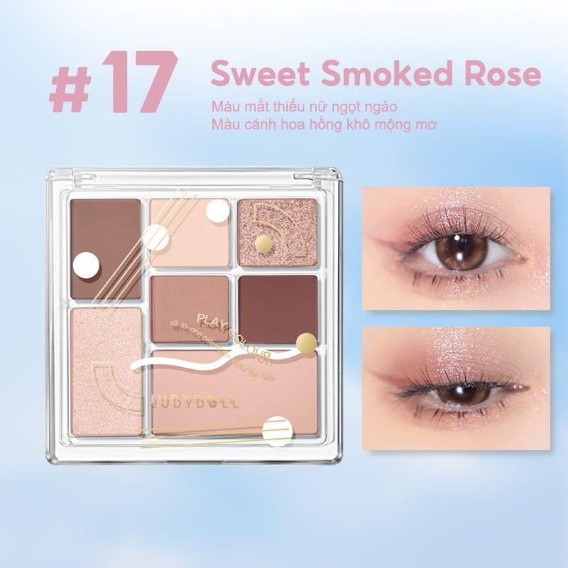 Phấn Mắt Judydoll Play Colors Eyeshadow Palette