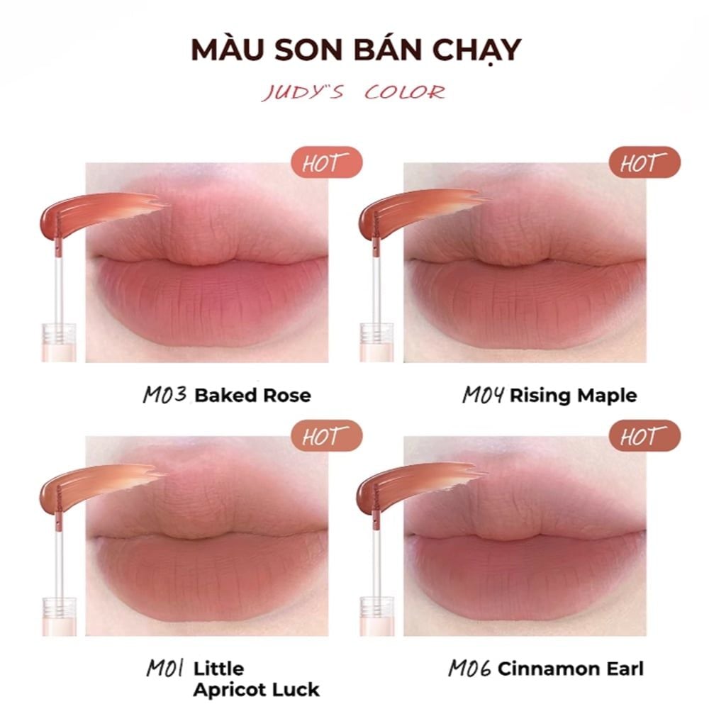 Son kem lì Judydoll Blur Water Lip Tint