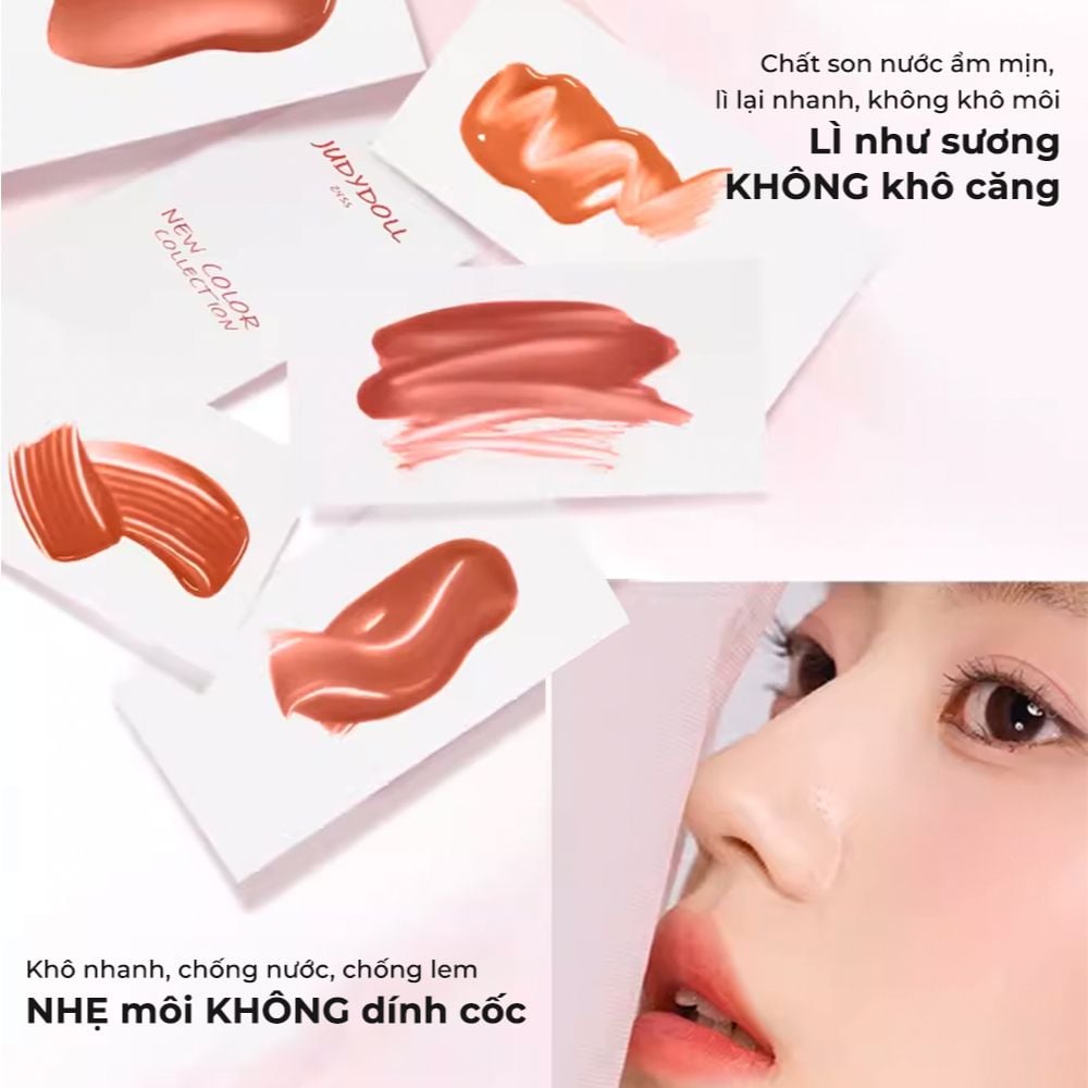 Son kem lì Judydoll Blur Water Lip Tint