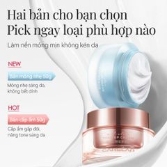 Kem Nâng Tông Da Carslan Kem Lười Makeup Dưỡng Ẩm Che Khuyết Điểm Bản Mỏng Nhẹ (Xanh)