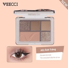 Bảng Phấn Mắt 5 Ô VEECCI Gợn Sóng Nước Veecci Dream Summer Eye Shadow