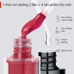 Son Mooekiss Serum Dưỡng Không Dính Cốc Hiệu ứng Tráng Gương Hai đầu đa Năng 3ml+3ml