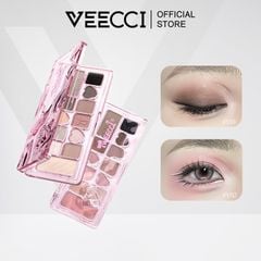 Bảng Phấn Mắt 12 Ô Bảng Phấn Mắt Hồng Nhũ Veecci