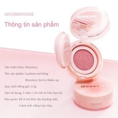Má Hồng Dạng Kem Mooekiss Air Cushion Blush Matte