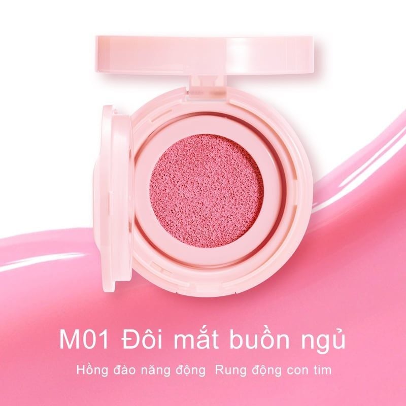 Má Hồng Dạng Kem Mooekiss Air Cushion Blush Matte