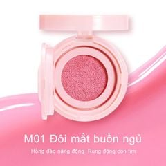 Má Hồng Dạng Kem Mooekiss Air Cushion Blush Matte