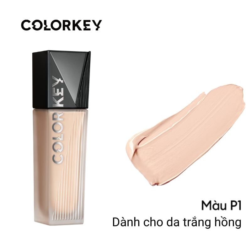 Kem Nền Dạng Lỏng Lâu Trôi, Mỏng Nhẹ Colorkey Matte Flawless Liquid Foundation 30g