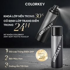 Kem Nền Dạng Lỏng Lâu Trôi, Mỏng Nhẹ Colorkey Matte Flawless Liquid Foundation 30g