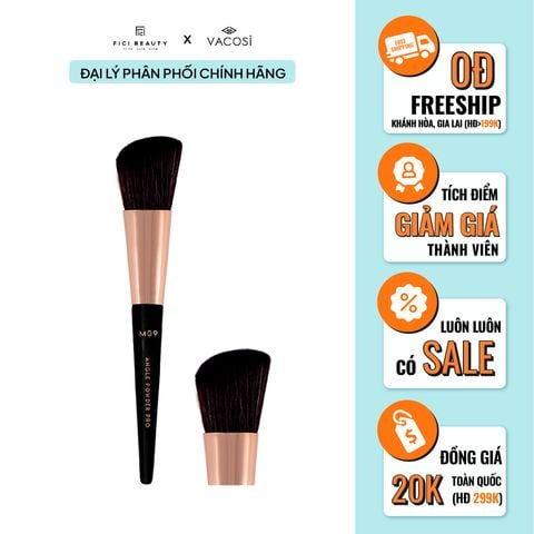 Cọ Khối & Má Hồng Vacosi Angle Powder Pro Brush - M09