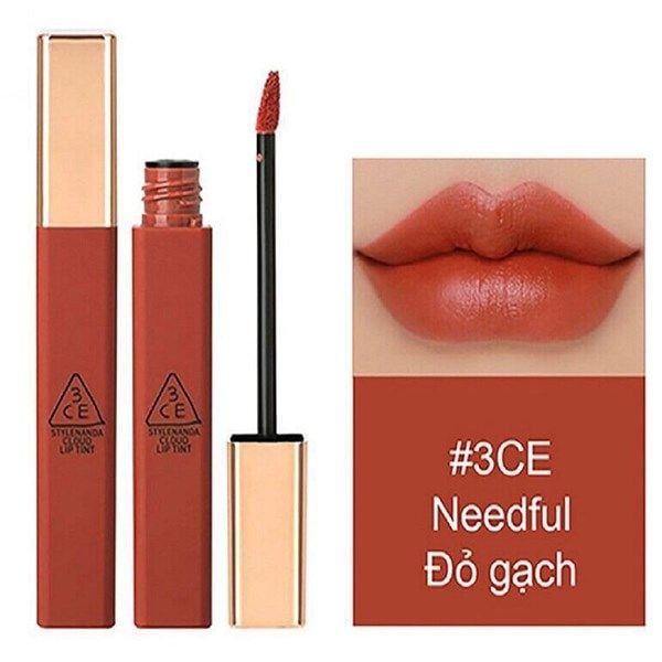 Son Kem Siêu Lì, Mịn Môi 3CE Cloud Lip Tint 4g