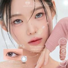 Lens Thời Trang DOUYIN (Cặp) - ROYAL BLUE 0-3 độ