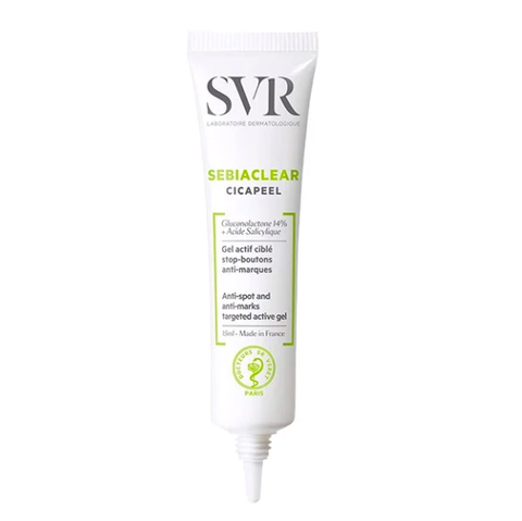 Kem Chấm Mụn Dạng Gel SVR Sebiaclear Cicapeel 15ml