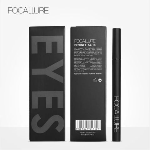 Bút Kẻ Mắt Focallure Liquid Eyeliner Pen Make Up 24 Hours Long Lasting Waterproof Ink Quick Drying Eyeliner FA13