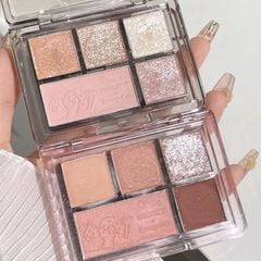 Bảng Phấn Mắt 5 Ô - VEECCI x Spongebob Eyeshadow Palette