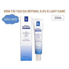 [Mẫu mới] Kem Dưỡng Trẻ Hoá, Căng Bóng Da K LADY CARE retinol 0,5% Bakuchiol 2% 30ml
