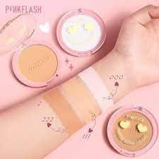 Phấn Nền Kiềm Dầu Dạng Nén PINKFLASH Lasting Matte Pressed Powder PF-F08 5.8g