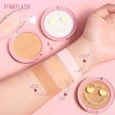 Phấn Nền Kiềm Dầu Dạng Nén PINKFLASH Lasting Matte Pressed Powder PF-F08 5.8g