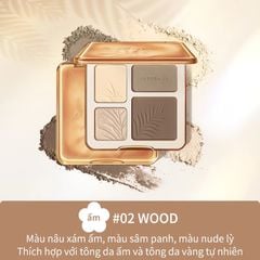 Bảng Tạo Khối/ Bắt Sáng JUDYDOLL 4 Ô Highlight & Contour