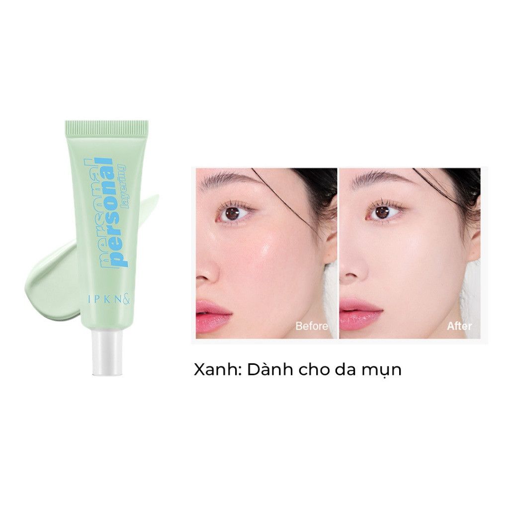 Kem Lót IPKN Personal Correcting Base X Personal Basea Nâng Tone Hiệu chỉnh Sắc Tố  25gr