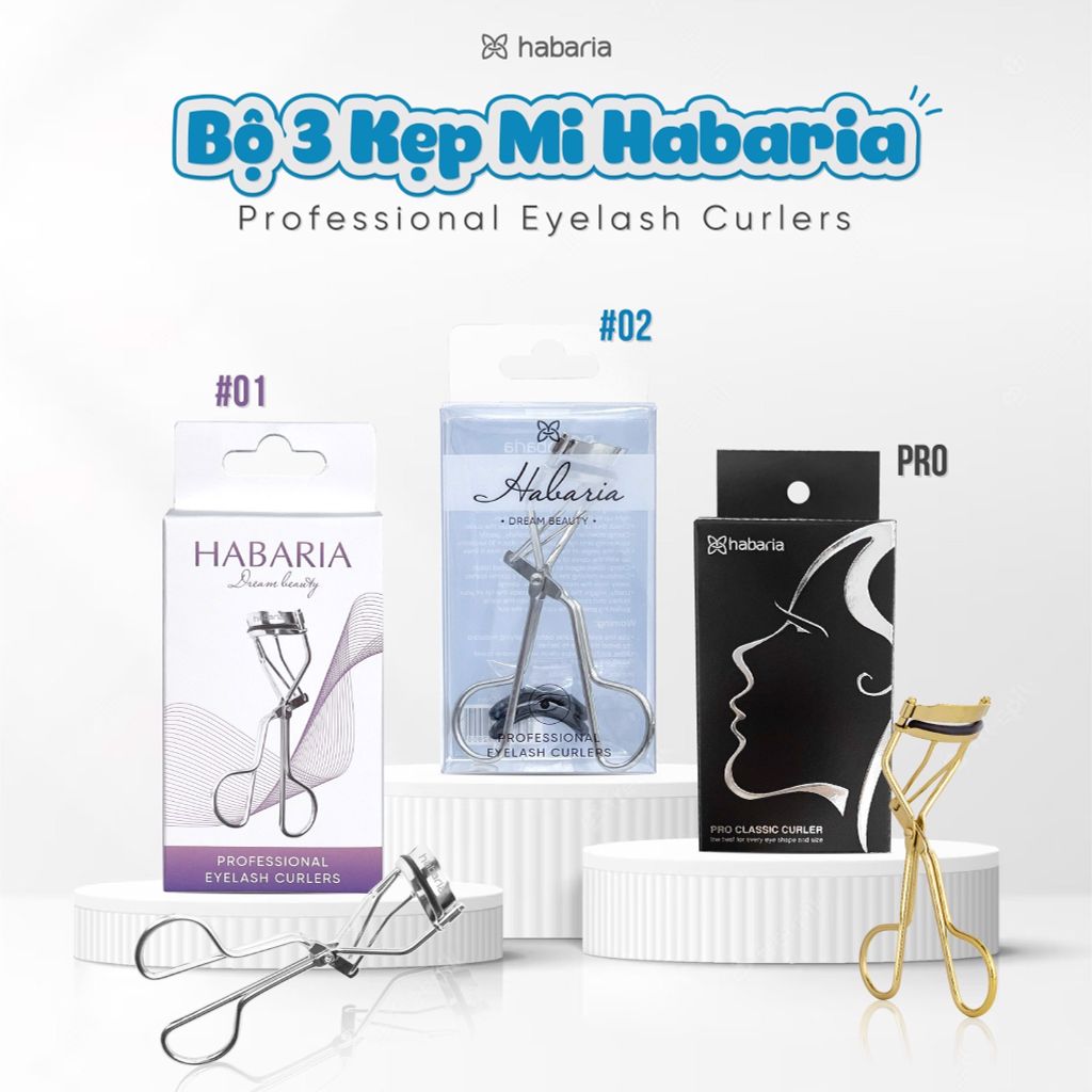 Kẹp Mi HABARIA Vỏ Bạc