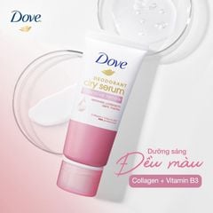 Kem khử mùi Collagen & Vitamin B3 sáng mịn đều màu Dove (Tuýp 50ml)