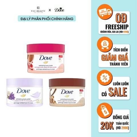 Tẩy Tế Bào Chết Body Dove Exfoliating Body Polish 298g